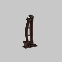 Supports de fixation de gouttière en PVC de haute qualité pour système de toiture, surface lisse, basse pression, en vinyle blanc