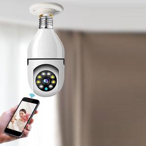 Wifi 2K Tuya Wifi Smart Kamera 2.4G Nachtsicht-Bewegungs erkennung 360 Rotate Tracking Doppel objektiv Glühbirne H.264/H.265 Video - Product Image 6