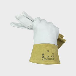 Nuevo diseño de cuero de vaca TIG Guantes de seguridad de soldadura Guantes de cuero de vaca Guantes de cuero - Product Image 2