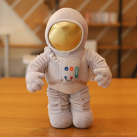 Porte-clés en peluche astronaute mignon, jouet en peluche doux en coton PP, fabrication OEM ODM, vente en gros et au détail, pour sacs et voitures