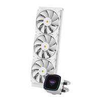 PCCOOLER DE360 King Kong RGB All-In-One 360 Pendingin CPU Berpendingin Air Twin-Engine Tembaga Aluminium Aksesori Casing Komputer