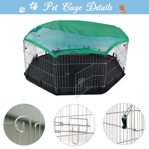 Contenitore per animali domestici pieghevole per esterni in filo di metallo - Product Image 2