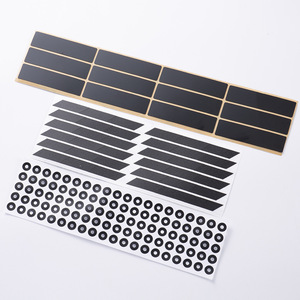 Plaques isolantes en Mylar ignifuge, feuille noire auto-adhésive, joint résistant aux hautes températures pour équipement électrique - Product Image 2