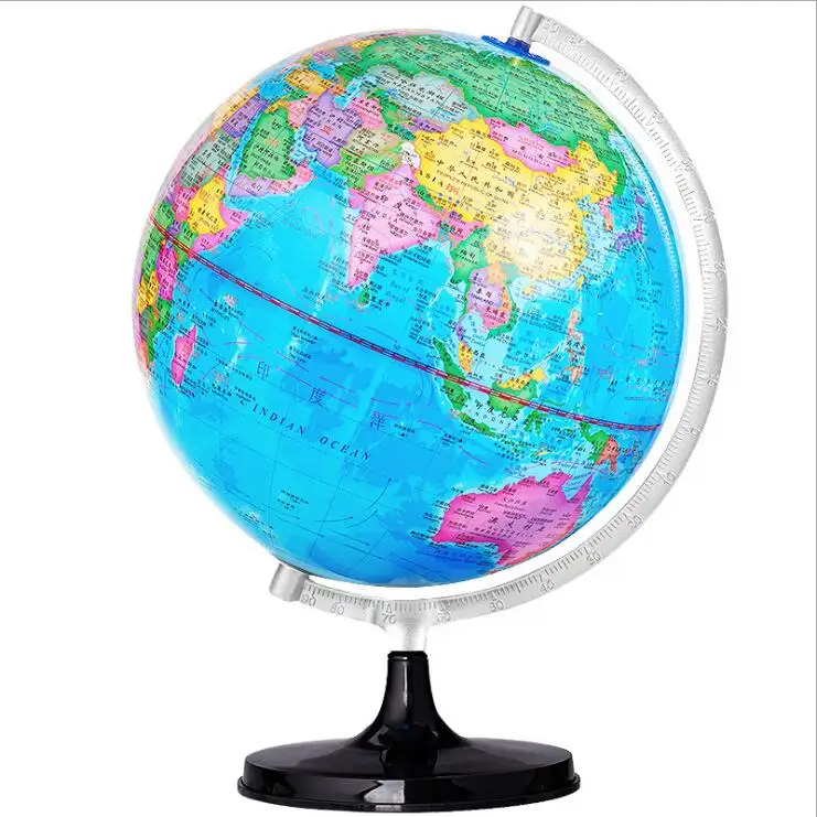 High Definition 20AR Globe Bilingual Printed Teaching Edition Of Map Geography Teaching Equipment Furnishings Educational Toy