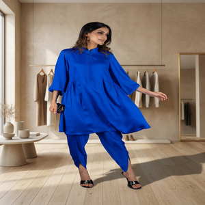 Trajes Salwar para Mujer, Diseño Btida, Lehenga Anarkali, Estilo Boho, Lino Antiarrugas, Casual, con Bordado Intenso y Pedrería - Product Image 5
