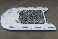 Bodyboard gonflable personnalisable de planche de surf de taille et de couleur pour le conseil collectif de coopération de PVC d'enfants