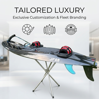 Prêt à expédier : Planche de surf à moteur Black Ocean Cruiser, Mode Sport, Véhicule aquatique marin, Dispositif de ski nautique avec aileron et coque