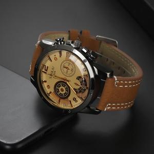 relojes personalizados de los hombres de moda impermeable relojes de acero inoxidable de los hombres de cuarzo multifuncional <span class=keywords><strong>di</strong></span> - Product Image 6