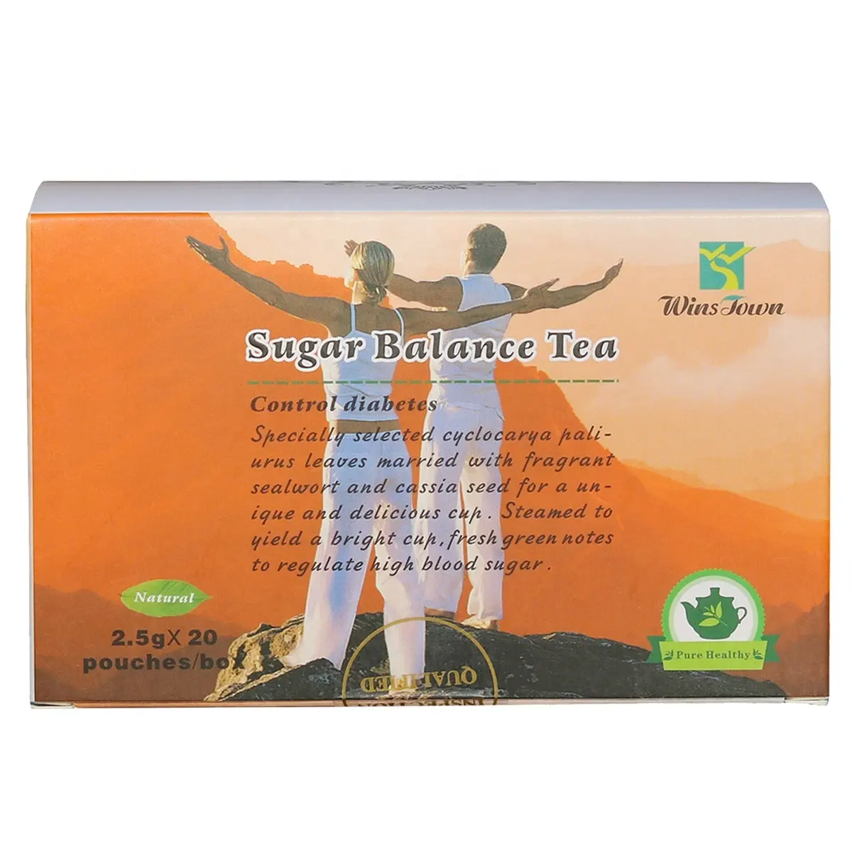 Sugar Balance Tea Hot Selling Reduzieren von natürlichem Bio-Hypertonie-Tee Winstown Sugar Balance Health Tea