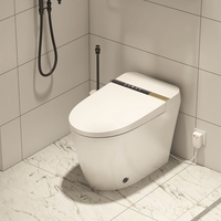 WC intelligent, toilettes intelligentes, télécommande, système S-Trap avancé, équipement sanitaire automatique pour salle de bain, bidet, toilettes intelligentes