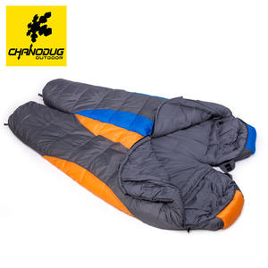 CHANODUG Sac de couchage d'extérieur ultra épais pour la randonnée et le camping, chaud et confortable, en duvet, pour le froid, avec capuche - Product Image 2