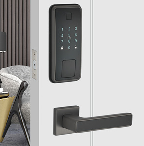 Smart Home <strong>Electronic</strong> Keyless Entry Door <strong>Lock</strong> Auto-Locking Waterproof Touchscreen <strong>Keypad</strong> Fingerprint App Control Keyless Door - Product Image 2
