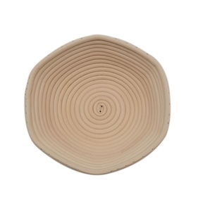 Ensemble de paniers de levage <span class=keywords><strong>en</strong></span> rotin indonésien naturel et fait main pour la fermentation et la levée de la pâte à pain et à beignets - Product Image 2