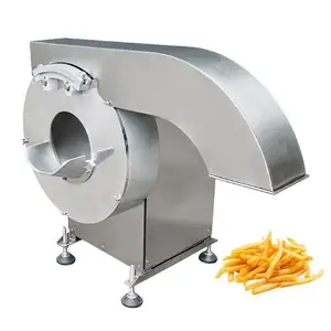 Latest version 300-1000kg\/h Multifunctional Root Vegetable Cutter\/ Potato Cassava Radish Slicer Cutting Machine