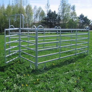 180 độ quét gia súc Bảng điều chỉnh di động làm việc corral ngựa bò cừu hàng rào tấm - Product Image 2