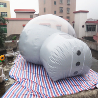 Fête en plein air pour enfants Grande tente dôme transparente Ballon Bulle Air House Gonflable