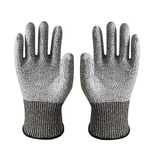 Gants résistants aux coupures en fibre de verre, niveau 5, non enduits, respirants, antidérapants, pour la découpe du verre, la cuisine, le travail du bois - Product Image 2