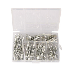 Remaches ciegos de aluminio M3.2 M4 tipo abierto, caja de 120 piezas para la industria de la construcción - Product Image 5