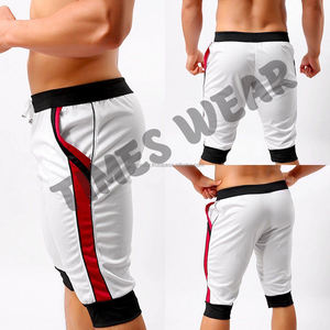 Pantalones cortos de algodón 100% con bolsillos para hombre, ropa informal personalizada de alta calidad - Product Image 2