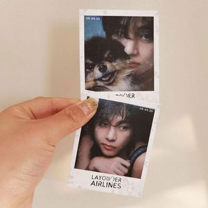 Collection de fans Kpop personnalisés double face couleur, cartes postales holographiques KPOP, cartes photo Lomo - Product Image 4