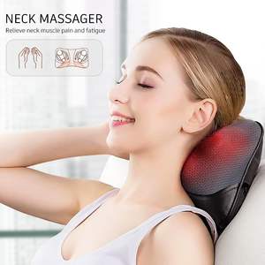 Eveekon Shiatsu-Rücken- und Nackenmassagegerät mit Wärme, Tiefengewebe-Knetmassage, elektrisches Massagekissen für Rücken, Schultern, Beine, Fuß, Körper - Product Image 5