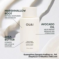 OUAI American Non Wash, Champú y Acondicionador Sin Enjuague, Nutritivo, Reparador y Ecológico, 300ml