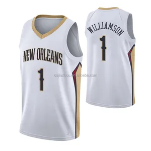 MENUTT Áo Đấu Bóng Rổ New Orleans Pelicans Bán Sỉ 2023 Hàng Ký Gửi One Piece In Hình #1 Zion Williams #14 Ingram