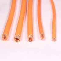 70 mm2 Hochspannung bildschirm EVRP XLPE Orange Silikon ge schirmtes 1500V DC-Stromkabel