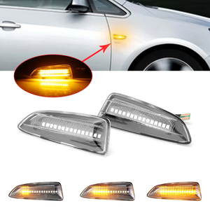 Luce Dinamica LED per Indicatore di Direzione Laterale per <span class=keywords><strong>Opel</strong></span> <span class=keywords><strong>Astra</strong></span> J, <span class=keywords><strong>Astra</strong></span> J <span class=keywords><strong>K</strong></span>, Zafira C, Insignia B, Grandland X - Product Image 6