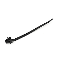 Clip de fixation de voiture Push Retainer Clip Repair pour Peugeot Car Bumper Rivet Fender Fixed Clamp Black Retainer Trim Panel