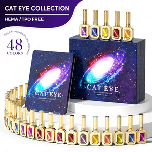 JTING – Kit de vernis gel magnétique effet œil de chat 48 couleurs, le plus populaire, sans TPO/HEMA, professionnel, pour ongles - Product Image 1