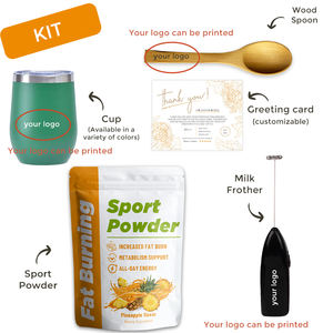 Supplément de poudre d'énergie de préentraînement d'étiquette d'OEM poudre de désintoxication d'ananas supplément de perte de poids sans sucre poudre de brûleur plat - Product Image 5