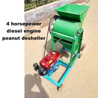 Machine à éplucher les arachides automatique à haut rendement