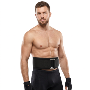 Ceinture d'entraînement robuste en néoprène respirant pour le soutien du dos et de la taille, idéale pour la musculation, emballage personnalisé, qualité supérieure. - Product Image 1