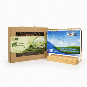 ชุดของขวัญพวงกุญแจหนัง PU พร้อมกล่องของขวัญลายดอกไม้ สำหรับของขวัญส่งเสริมการขายระดับพรีเมียมสำหรับองค์กร ผลิตโดยผู้ผลิต OEM รับทำโลโก้ตามสั่ง - Product Image 1