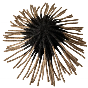 # Parrucca Toupee 1b27 Ombre Bicolore con Dreadlock, Unità Completa in Pizzo, Protesi Capillare, Patch Afro Intrecciata con Dreadlock da 6 Pollici per <span class=keywords><strong>Uomo</strong></span> - Product Image 6