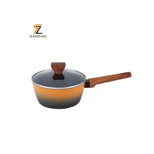 China Supplier Non Stick Sauce Pan Mini Forged Aluminum Kitchen Cookware Nonstick Sauce Pans