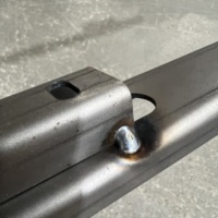 Support de Cadre de Machine en Acier Soudé Personnalisé YISHANG, Acier au Carbone et Aluminium avec Revêtement Poudré Galvanisé, Service OEM