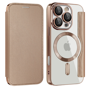 Le plus récent étui portefeuille en cuir <span class=keywords><strong>Folio</strong></span> avec dos transparent magnétique Compatible pour <span class=keywords><strong>iPhone</strong></span> 17 Pro Max 16 15 Plus 14 13 12 Mini <span class=keywords><strong>11</strong></span> - Product Image 1
