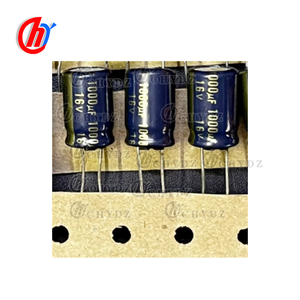 Condensateur Pan 1000UF 16V, neuf, de marque originale, série Pan 1000U FK, diamètre 10mm, condensateur 1000UF 16V - Product Image 1