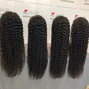 Perruque frontale brésilienne bouclée profonde avec dentelle transparente, petits nœuds, cheveux Remy haute densité, baby hair, perruque frontale complète Dream Wig - Product Image 2