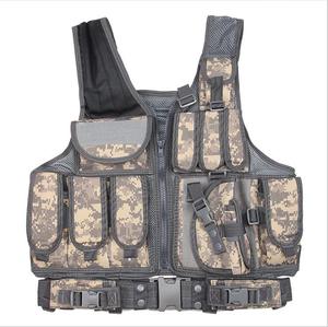 TV08 Breathable Summer Outdoor Men's <b>Tan</b> Khaki <b>Brown</b> Green Mesh Summer Breathable Tactical Vest Multi Use Tactical Vest - Product Image 2