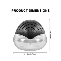Diffuseur de parfum d'intérieur électronique bleu écologique TK en promotion avec veilleuse douce, installation sur table, garantie 1 an