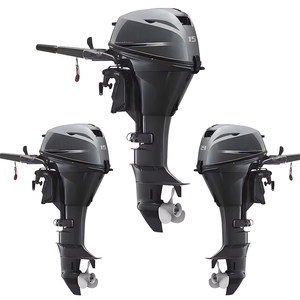 Nouveau moteur hors-bord Ymh à essence de haute qualité, 4 temps, 15 CV, 362 cm³, 4 cylindres, démarrage à distance, commande par joystick, pour la pêche - Product Image 2