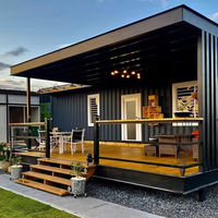 Maison préfabriquée en conteneur maritime détachable, café mobile, librairie, kiosque de centre commercial, toilettes mobiles sur mesure