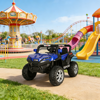 Mobil Plastik Off-Road Empat Roda untuk Anak-Anak, Remote Control 2.4G, Baterai, Harga Terjangkau, Multifungsi, Mainan Tunggang, Double