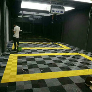 Carrelage de plancher d'atelier de voiture à emboîtement PP, grille en plastique de lavage de voiture de Drainage de plancher de <span class=keywords><strong>Garage</strong></span> <span class=keywords><strong>JD</strong></span> - Product Image 3