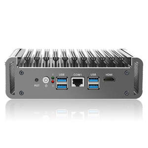 11th thế hệ I7-1165G7 không quạt mini 6-Port I226-2.5g mềm tuyến đường mới được nâng cấp ống đồng Chassis DDR4 RAM cho công nghiệp - Product Image 2