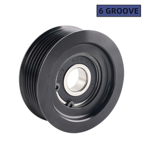 LSビレットアルミニウム溝付きテンショナープーリーLS1 LS2 LS3 LS6 5.3L 6.0L 6.2L用 - Product Image 5