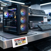Etiqueta de Precio Electrónica de Papel Electrónico de Cuatro Colores de 3.5 Pulgadas, Compacta, de LEEKA, Fabricante ESL, Batería de 5 Años, Certificación CE FCC, para Precios en Tiendas